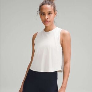 Lululemon sculpt cropped tank
